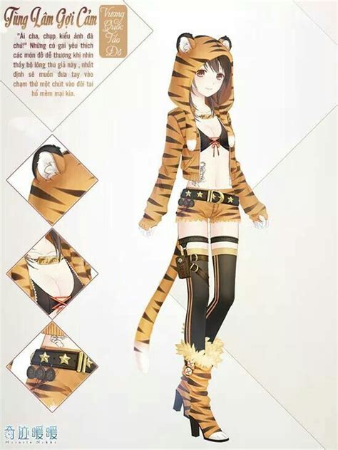Pin By Raina Alen 🌸 On Nikki Anime Outfits Anime Girl Tiger Girl
