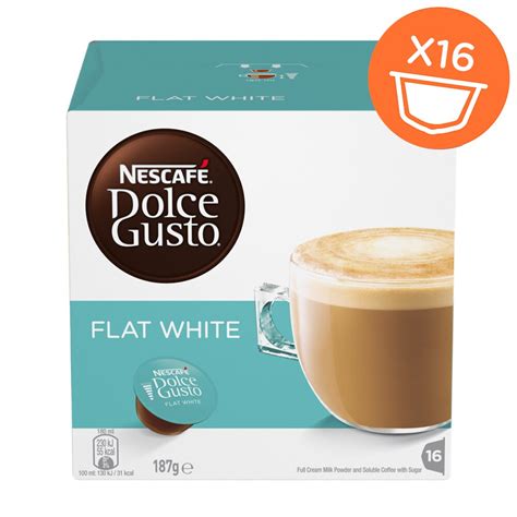 Cápsulas Flat White NescafÉ® Dolce Gusto®