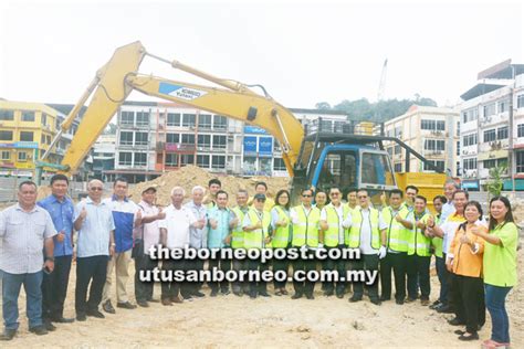 Ground Breaking Ceremony Held For Kapit Town Square Project