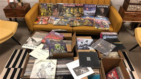 I Bought A Metal Vinyl Record Collection 1000 Lps Metal Punk Jazz