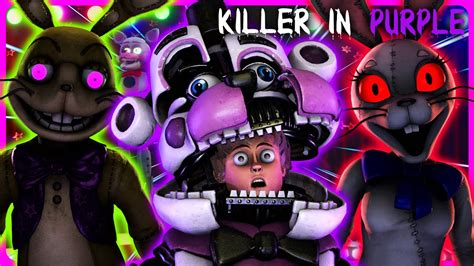 Fnaf Killer In Purple Remastered Glitchtrap And Vanny Found The