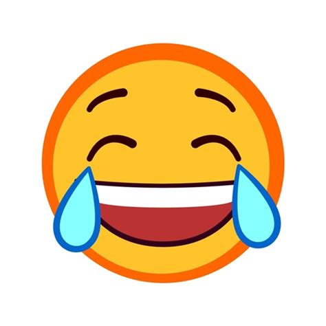 Laugh, cry, laugh til you cry and so many more **this sticker is the large 2 inch version that sells for $1/each. Crying While Laughing Emoji | Emoji Art Prints - Canvas On ...