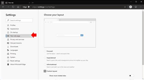 Customize The New Tab Page In Microsoft Edge Images