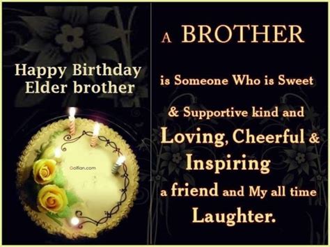 Birthday Wishes For Elder Brother Wishes Greetings Pictures Wish Guy
