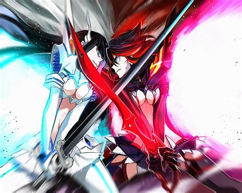 Satsuki Vs Ryuko Kill La Kill Know Your Meme