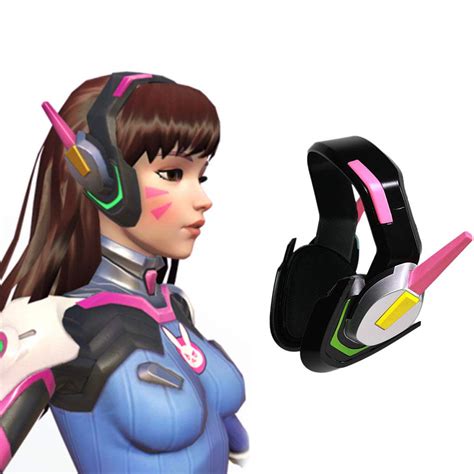 Buy Overwatch Dva Cosplay Headset Official Licensed Hana Song