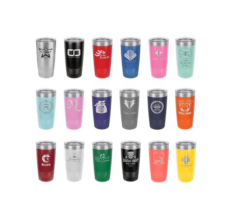 Personalized Travel Mugs Your Choice Of Image Words 20 Oz Insulated