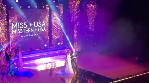 miss alabama and miss teen alabama usa answer on stage question youtube
