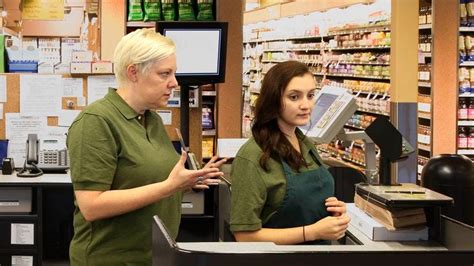 Friendly Cashier Persona Briefly Dropped To Address Trainee