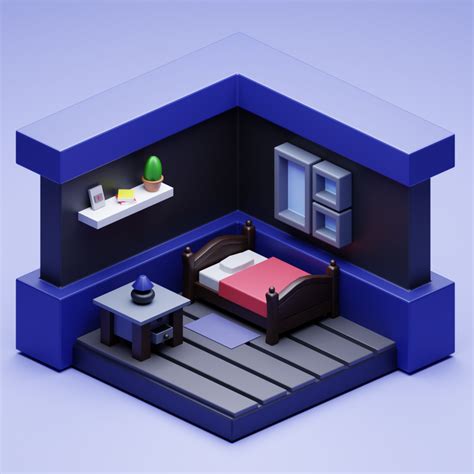 My Second Render Isometric Room By 3dgreenhorn Few More Tutorials And