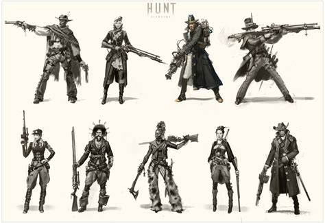 Artstation Hunters Exploration Timur Mutsaev Game Concept Art