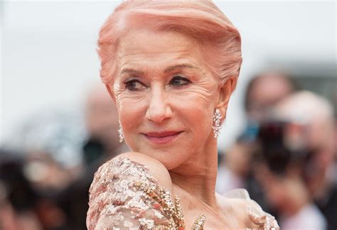 Helen Mirren Pink Hair At Cannes Film Festival Popsugar Beauty Photo 25
