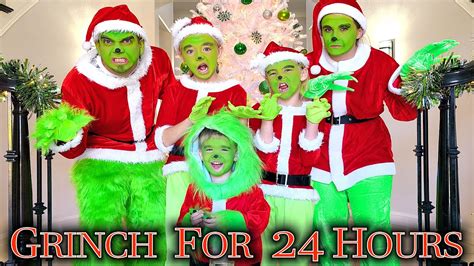The Grinch Stole Our Christmas Escape The Grinch For 24 Hours Youtube