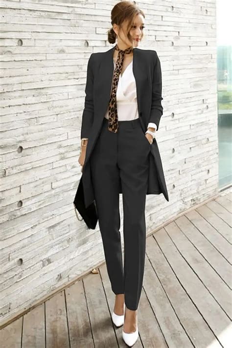 pant suits women blazers set office lady formal business suits work wear uniform sets long style