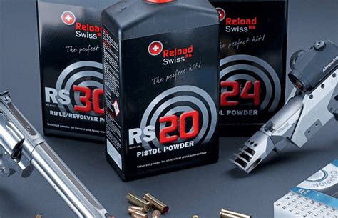Reload Swiss Rs Powder With Load Data For Handgun Ammunition