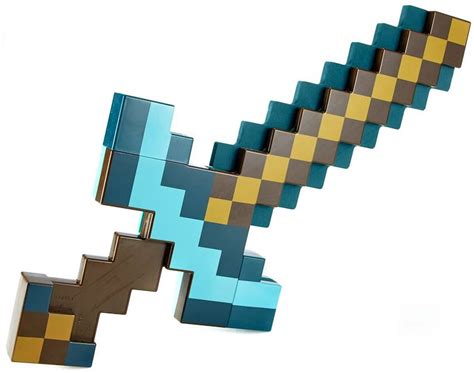 Minecraft Transforming Diamond Sword Pickaxe Roleplay Toy Mattel Toys