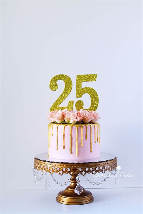 25 Inspired Photo Of 25th Birthday Cakes 25th Birthday