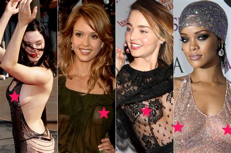 Celebrities Free The Nipple On The Red Carpet