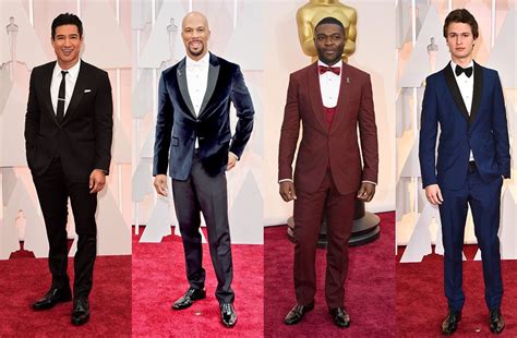 The Men Of The Red Carpet The 2015 Academy Awards Red Carpet Fashion