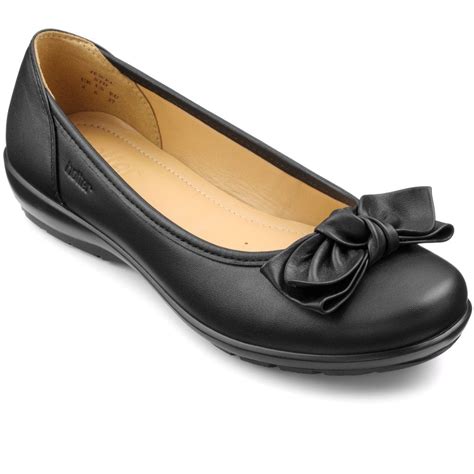 Hotter Jewel Womens Wide Fit Ballet Flats Ballet Pumps From Charles