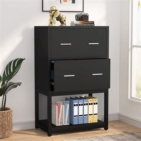 Tribesigns 2 Drawer Lateral File Cabinet Letterlegala4 Size Large
