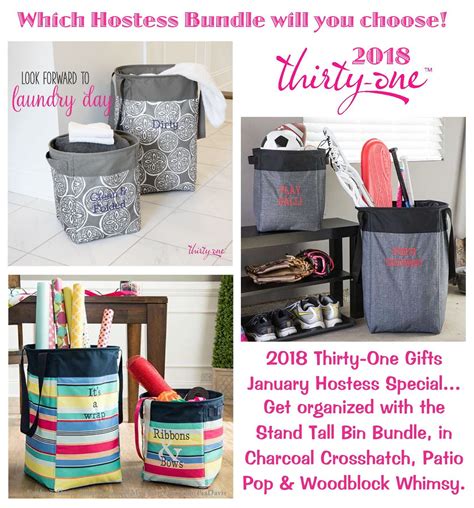 31 2018 Thirty One Ts January Hostess Special Get Organized With