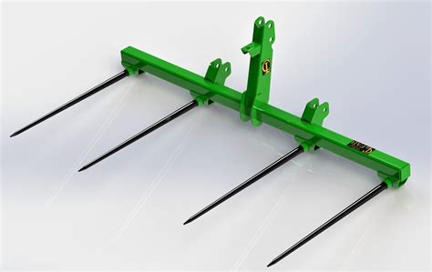 Bale Spear 3 Point Bale Spears Attachments