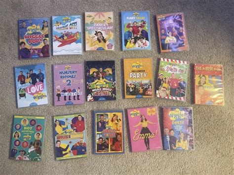 The Wiggles Lot Of 16 Dvds Pre Owned Sing Dance And Fun Bulk Bundle
