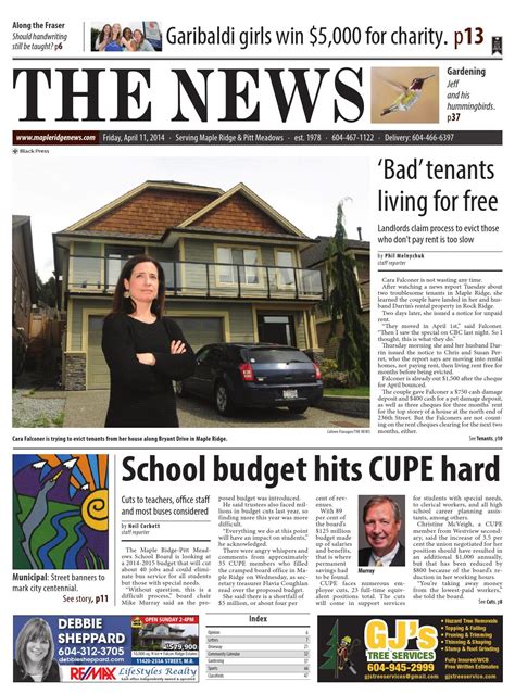 Maple Ridge News April 11 2014 By Black Press Issuu