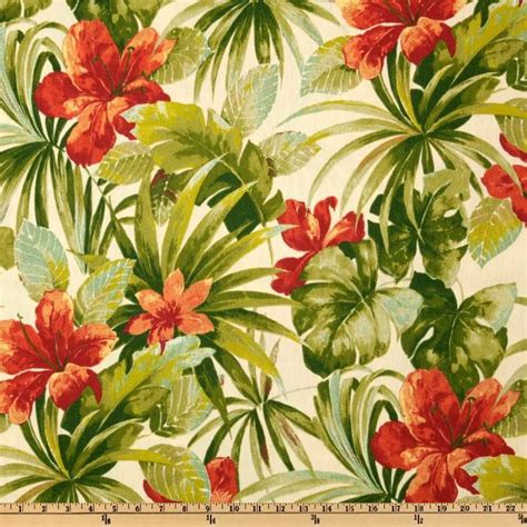 All featured fabrics are made with sunbrella to withstand harsh weather conditions. Bryant Indoor/Outdoor Exotica Parchment | Floral ...