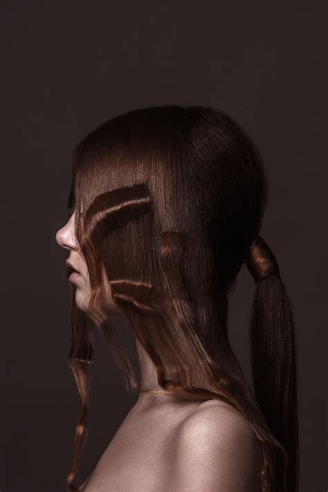Hairstyle On Behance Hair Styles Portrait Photography Portrait