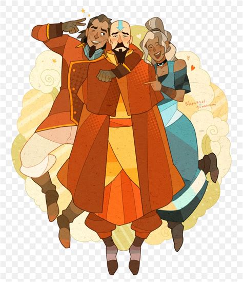 Aang Azula Katara Tenzin Korra Png 768x950px Aang Art Avatar