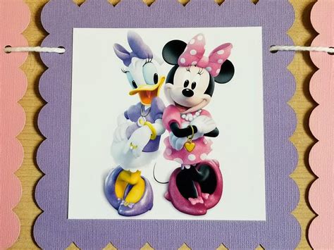 Minnie And Daisy Birthday Banner Daisy Duck Minnie Mouse Etsy