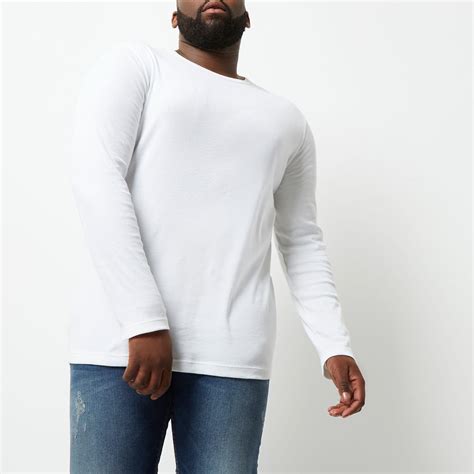 Free shipping on orders over $25 shipped by amazon +13. Lyst - River Island Big And Tall Long Sleeve T-shirt in ...