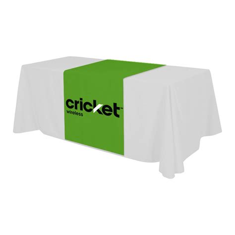 Custom Table Runner With Your Logo Or Design For Your Vendor Etsy