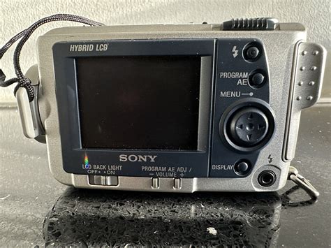 Sony Cyber Shot Dsc F505v 26mp Digital Camera Silver 27242573369 Ebay