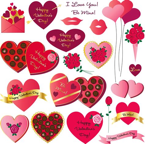 Valentines Day Clipart 339733 Vector Art At Vecteezy