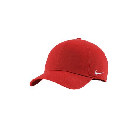 Custom Nike University Red Heritage 86 Cap Branded Nike Heritage Cap