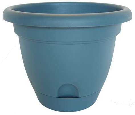 We use several different methods to keep our outdoor potted plants watered depending on where the plant is located and the size of the planter. 7 Best Self-Watering Planters for Indoors and Outdoors