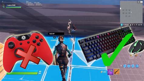 Fortnite Controller Player Tries Keyboard And Mouse 1 Week