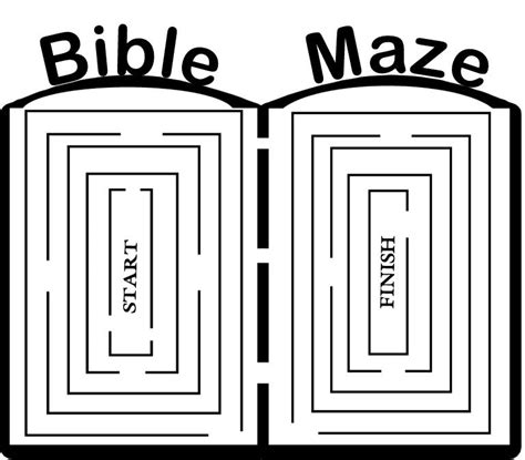 Pin On Bible Mazes