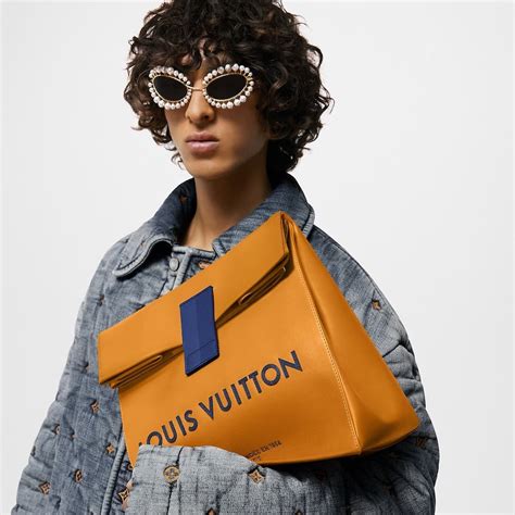 Louis Vuitton Sandwich Bag Luxus Für Die Mittagspause