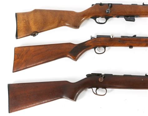 Sold Price Remington Iver Johnson And Marlin 22 Cal Rifles Invalid