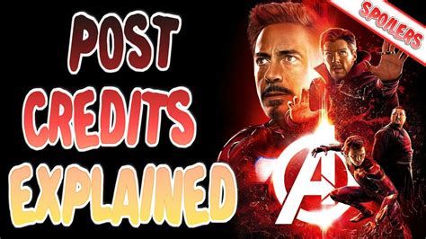 Post Credits Scene Explained Spoiler Avengers Infinity War Youtube