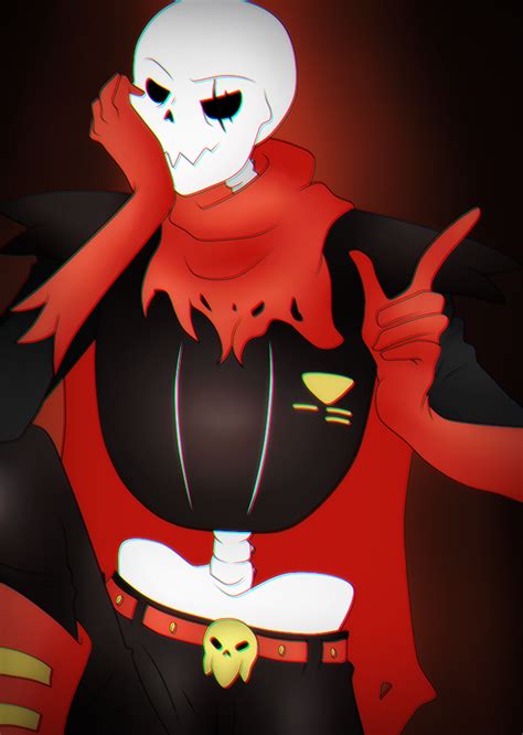 Underfell Papyrus By Ilikepony On Deviantart