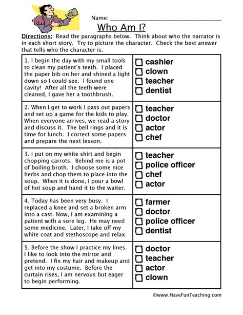 Inference Worksheet For 4th Grade