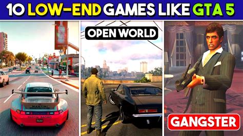 Top 10 Games Like Gta 5 For Low End Pcs No Graphics Card 24 Gb