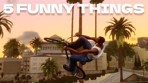 5 Funny Things To Do Gta San Andreas Definitive Edition Youtube