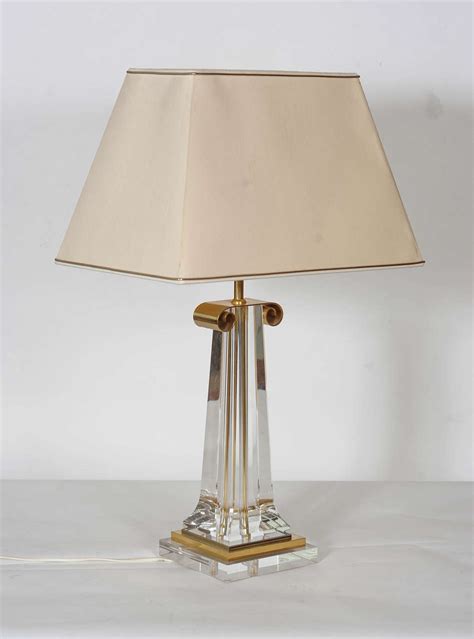 Pair Of Plexiglass 1970s Table Lamps Doctor Decorum