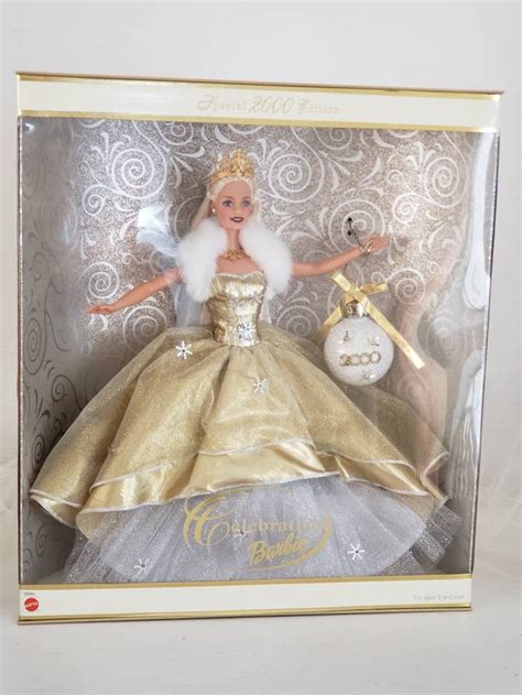 2000 celebration barbie doll special edition 28269 barbie etsy